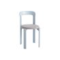 Rey Chair - Slate Blue w.Seat Upholstery Steelcut Trio 113