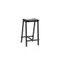 Taburete 8 Bar stool Low H65 - Black