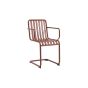 Palissade Cantilever Armchair - Iron Red