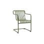 Palissade Cantilever Dining Armchair - Olive