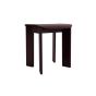 Chisel 10 Stool - Dark Bordeaux Lacquered Beech