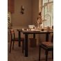 Atura Dining Table 200 x 90 - Light Cashmere / Burgundy Linoleum