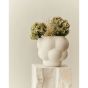 Ceramic Balloon Pot 09 - Raw White