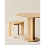 Chisel 10 Stool - Black Lacquered Oak