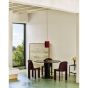 Chisel 65 Dining Chair - Lacquered Oak / Front Upholstery Grano Leather Cognac