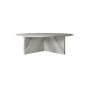 Calacatta Greece Marble Coffee Table Ø110 - White