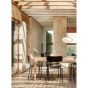 Coco Dining Chair - Black Matt Base - Full Upholstery Tempt 61169