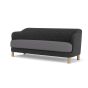 Constance 188 Sofa - Natural Oak/Upholstery Hallingdal 65 153 , Hallingdal 65 173