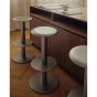 Coupe Bar Stool H75 CM- Stainless Steel
