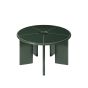 Deya Dining Table Ø120 - Dark Green