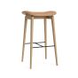 NY11 Bar Stool - Natural Oak/Sensen Leather/Dunes Camel 21004