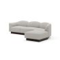 Shore Modular Sofa Configuration 6 - Upholstery Ruskin 10 Quill