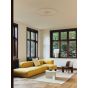 Slit Round Side Table - Mirror