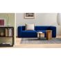 Slit Oblong Side Table - Mirror
