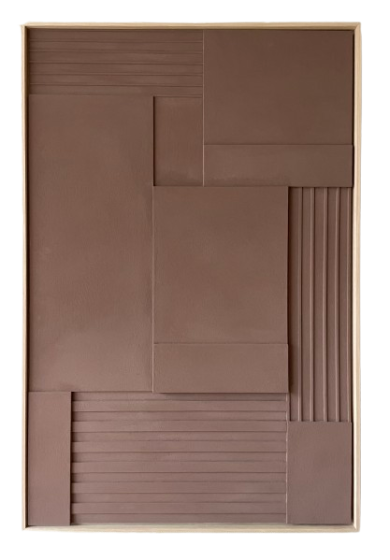 Relief In Oak Frame 73X113 SH:03:01 - Arhusgade