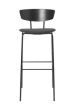 Herman Bar Chair High - Black