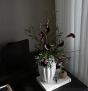 Bloom Vase Slim Mini - Bone White