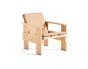 Crate Lounge Chair - Lacquered Pinewood