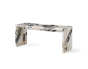 Plinth Bridge - Rose Marble Calacatta Viola