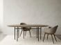 Harbour Dining Chair - Dark Stained Oak Base/Upholstery Boucle 02