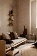 Sector Shelf Triple Narrow - Natural Oak/Brass