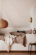 Braided Lamp Shade - Natural Belly