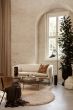 View Tufted Rug, Beige 180 x 180 cm