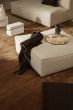 Catena Pouf Square S500 Cotton Linen - Natural