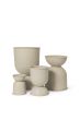 Hourglass Pot Small - Cashmere