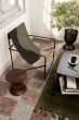 Desert Indoor/Outdoor Lounge Chair Only Frame - Black