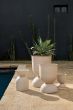 Hourglass Pot Large - Cashmere