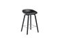 AAS33 High Bar Stool - Black Water Based/Upholstery (Hallingdal-173)
