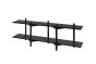 Zig Zag Shelf Media - Black