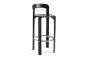 Rey Bar Stool - Deep black