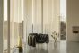 Puffy Lounge Chair - Black Leather/Black