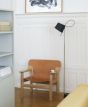 Bernard Lounge Chair - Oak Water Based Lacquered Solid Oak/Brandy