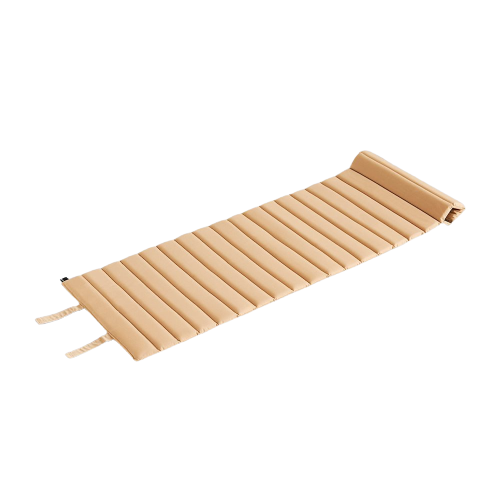 Quilted Outdoor Cushion for Crate Lounge Chair - Beige