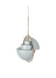 Multi-Lite Pendant - Brass/Sea Grey Semi Matt