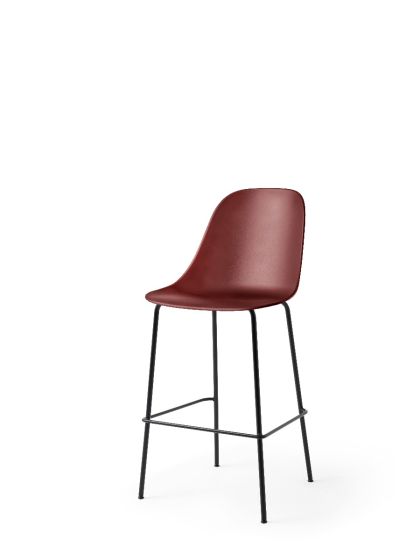 Harbour Side Bar Chair - Black/Burned Red