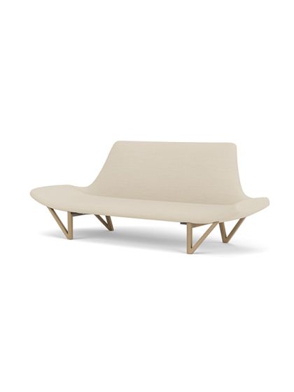 Pagode 202 Sofa - Natural Oak/Upholstery (Hallingdal 65 200)