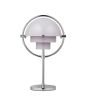 Multi-Lite Portable Lamp - Chrome/Pale Lilac
