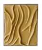 Clay Artwork In Oak Frame 40X50 SH:07:04-2 - Gold