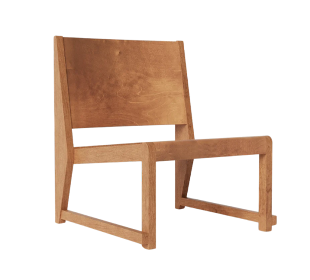Easy Chair 01 - Warm Brown Birch