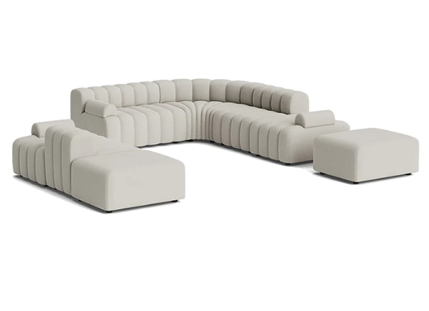 Studio Sofa Setup 5 Outdoor - Savane Whisper