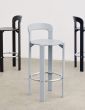 Rey Bar Stool - Slate Blue