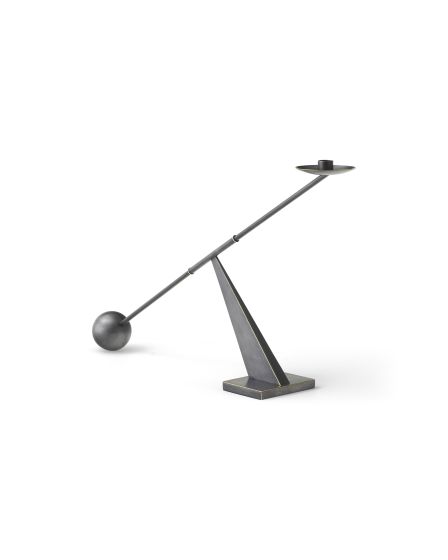 Interconnect Candle Holder - Bronzed Brass