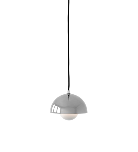 Flowerpot VP10 Chandelier (10 Pendants) - Chrome Plated
