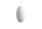 Nelson Cigar Crisscross Bubble Pendant Lamp - Medium-Off white
