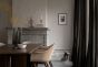 Harbour Dining Chair - Dark Stained Oak Base/Upholstery Boucle 02