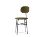 Afteroom Plus Dining Chair - Black Steel/Upholstery (Champion 035 (Green), JAB)